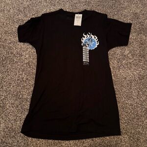 NEW Bring Me The Horizon Blue Logo T-Shirt Tee Top Hot Topic Size XS